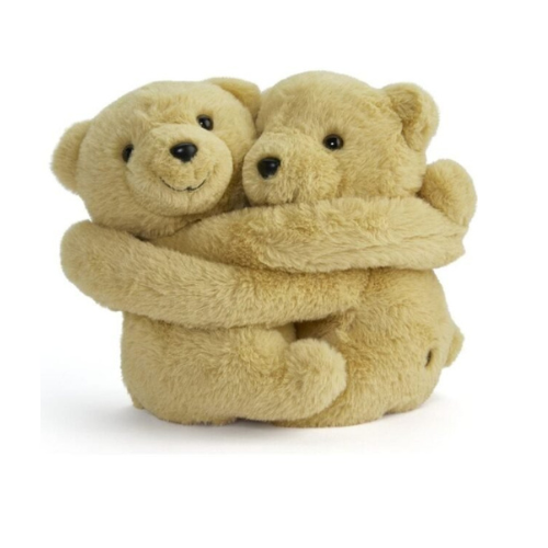 Hugging Brown Bears – Set of 2