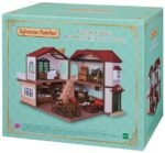 Red Roof Dollhouse Playset