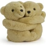 Hugging Brown Bears – Set of 2