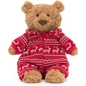 Bartholomew Bear Winter Onesie Pajamas